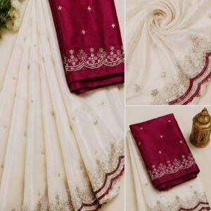 Space Silk Saree