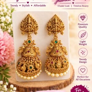 Traditional Jhumka Earrings