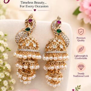Elegant Jhumka Earrings